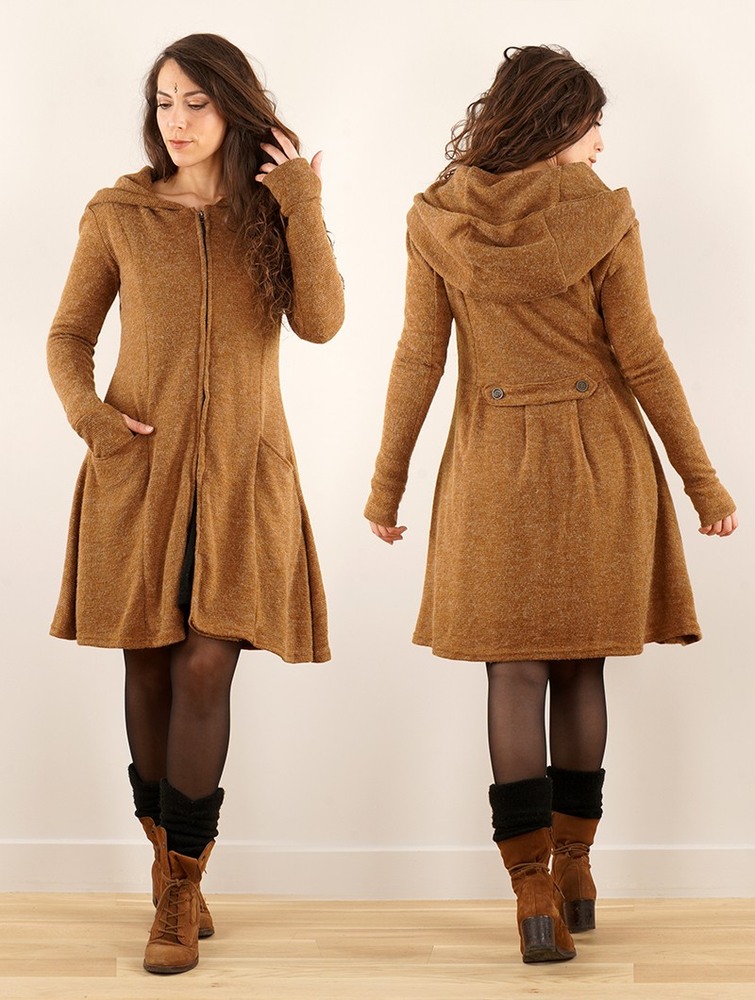 Rusty Women Toonzshop Enchantress Hooded Coat Coats | QYCIDVU-49