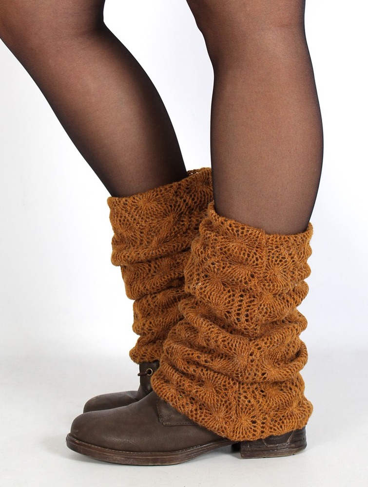 Rusty Women Toonzshop Naïlae Crochet Legwarmers Legwarmer | YLOPCXU-36