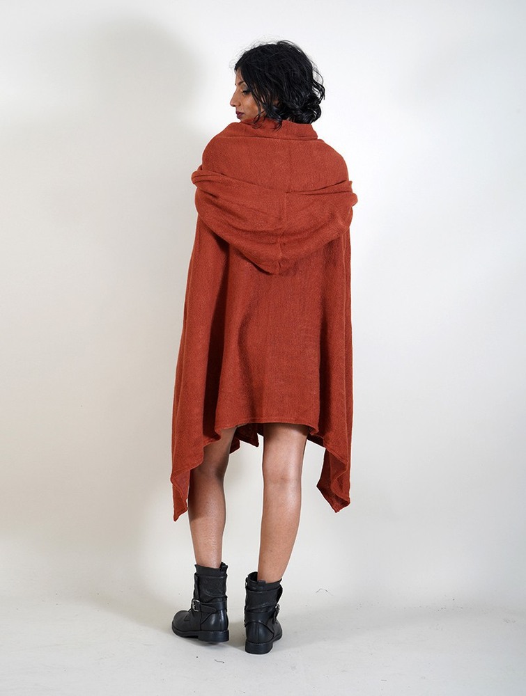 Sienna Women Toonzshop Danae Hooded Cape Ponchos | VDCKSHR-32