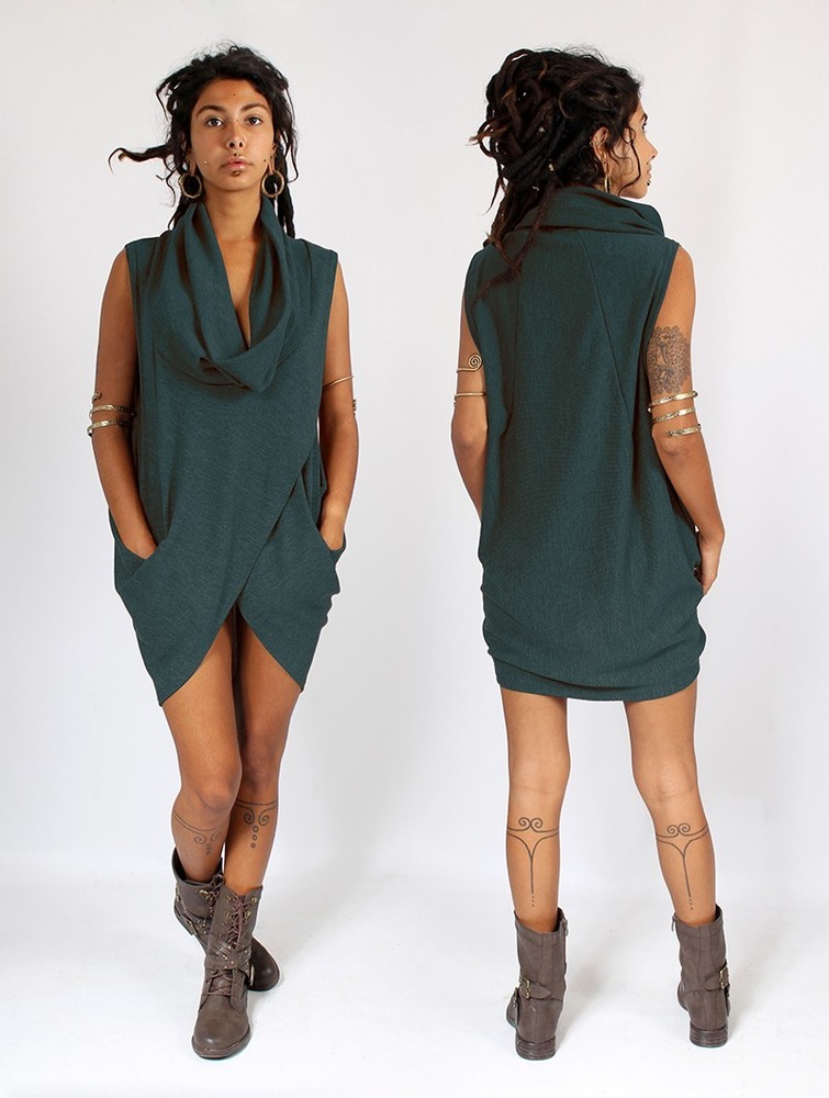 Teal Women Toonzshop Amala Sleeveless Thin Pullover Pullover | JVBCNZU-73