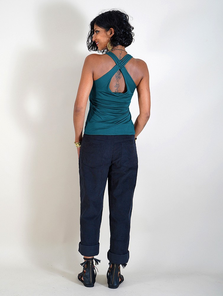 Teal Women Toonzshop Eneko Sleeveless Top Tops | IJFDELG-83