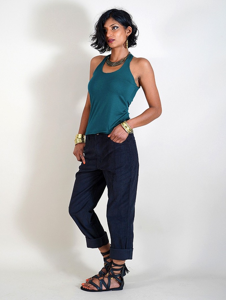 Teal Women Toonzshop Eneko Sleeveless Top Tops | IJFDELG-83