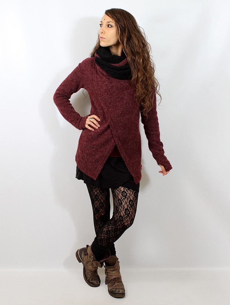 Wine Women Toonzshop Adrika Cardigan Cardigan | ACZUWLP-51