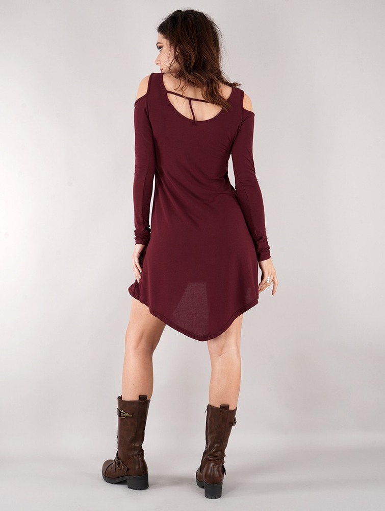 Wine Women Toonzshop Atsuka Tunic Dress Dress | RUPWCAO-14