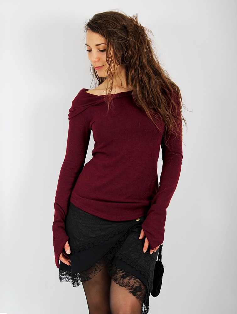 Wine Women Toonzshop Karmäa Pullover Pullover | PDSEIAC-79