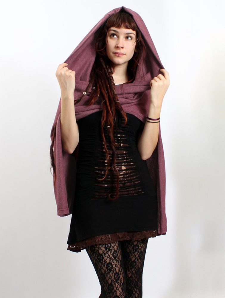 Wine Women Toonzshop Magik Hooded Cape Ponchos | MIDTKLY-85