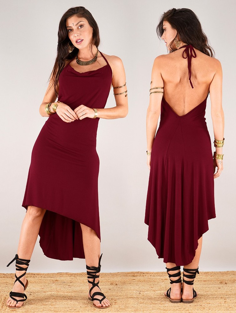 Wine Women Toonzshop Trisha Dress Dress | ZTWXPYK-85