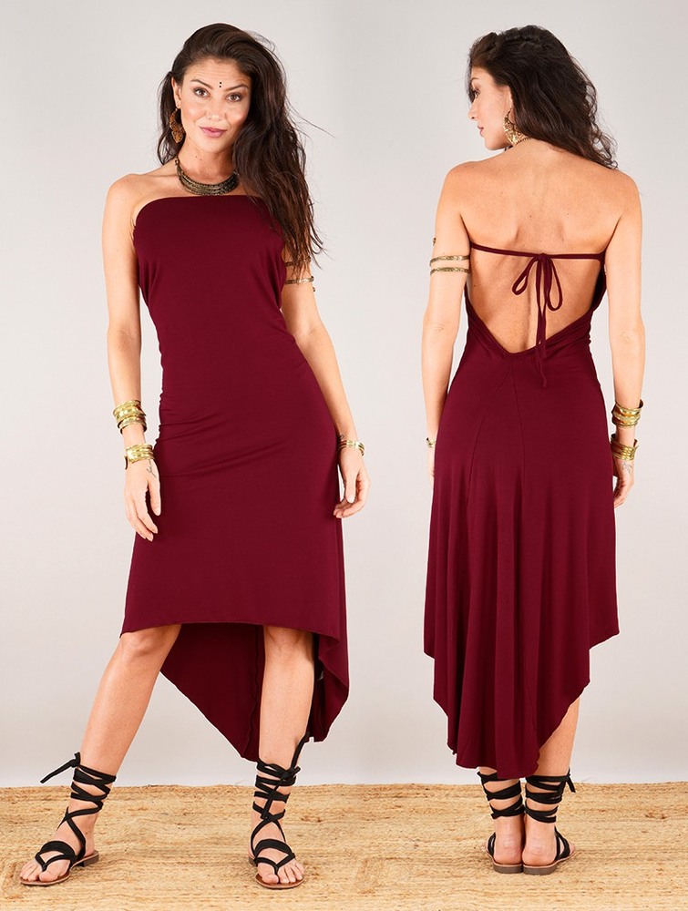 Wine Women Toonzshop Trisha Dress Dress | ZTWXPYK-85