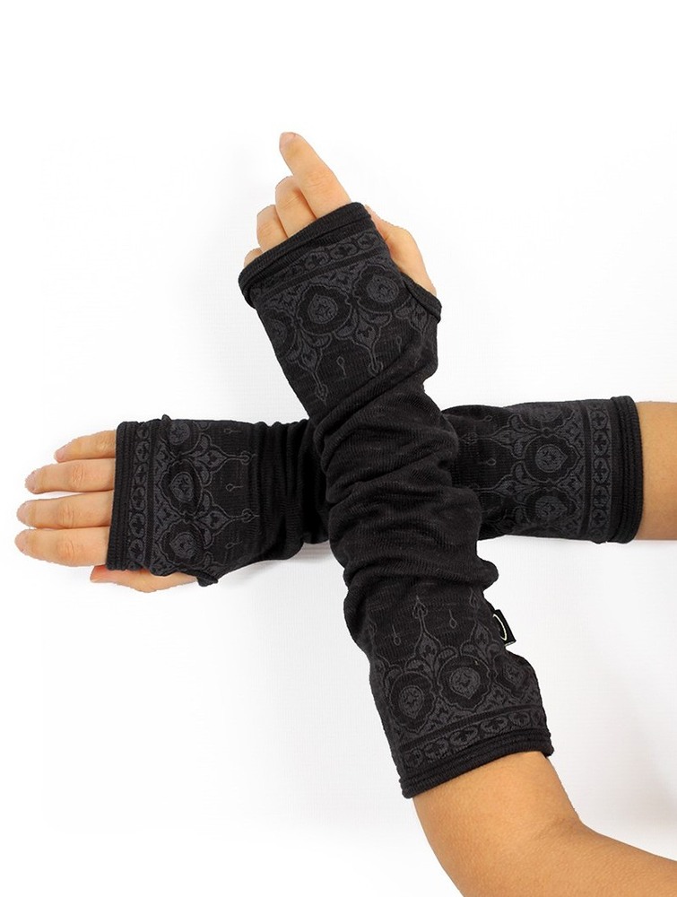 Women Toonzshop Indie Long Mittens / Handwarmers Fingerless gloves-legwarmers | QVOEIPU-12