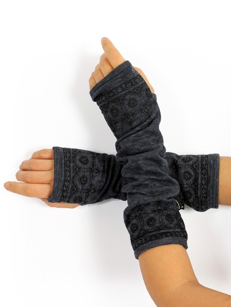 Women Toonzshop Indie Long Mittens / Handwarmers Fingerless gloves-legwarmers | QVOEIPU-12